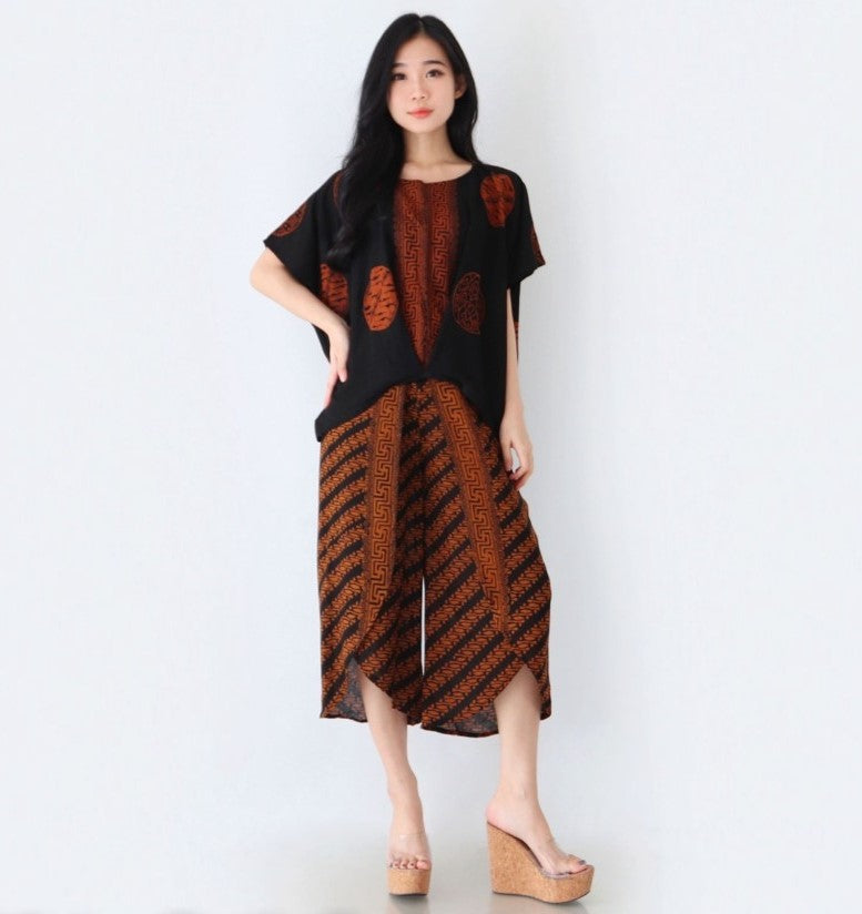 Comfort and Culture: Cubit Blouse & Sogan Coklat 7/8 Pants